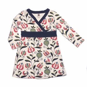 🆕 Tea Collection Bird Flower Kimono Dress